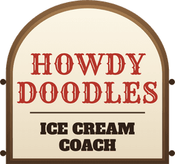 Howdy Doodles Ice Cream Coach logo